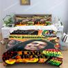 Новый комплект постельного белья с рисунком Боба Марли в стиле R-Reggae, набор постельных принадлежностей, пододеяльник, комплект с одеялом, комплект постельного белья, роскошный подарок на день рождения