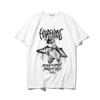 Summer Women T-shirts Goth Short Sleeve T Shirt Female Aesthetic Loose Punk Grunge Streetwear Gothic Harajuku Y2k Clothes Tops
