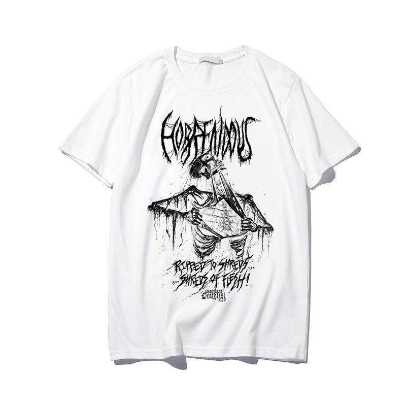 Summer Women T-shirts Goth Short Sleeve T Shirt Female Aesthetic Loose Punk Grunge Streetwear Gothic Harajuku Y2k Clothes Tops