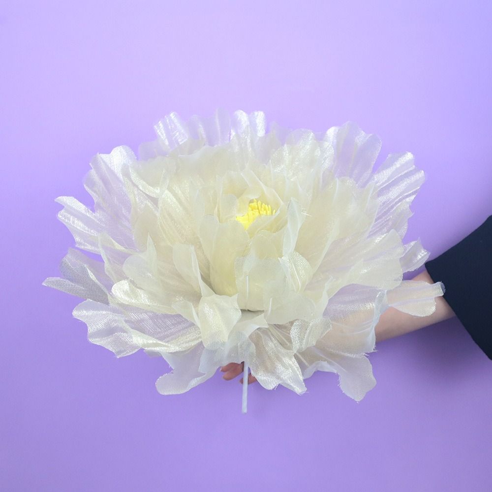 Colorful Peony Flower 3D Fake Flower Fashion Simulated Flower  Shopping Mall Hotel Set