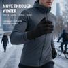 Winter Running Gloves Men Women Lightweight Thermal Touchscreen Windproof Water Resistant Gloves for Jogging Cycling Outdoor