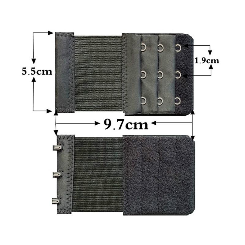 3 Row Bra Extender 3 Hook Bra Clasp Strap Extension Soft Bra Strap Extensions Women Underwear Belt