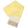 Cotton Turkish beach towel New diamond grid sports and fitness tassel bath towel kitchen towel soft absorbent quick