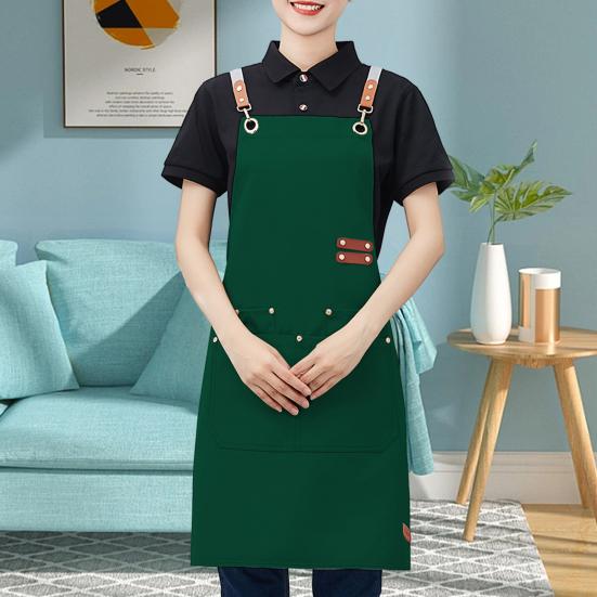 Водонепроницаемый фартук для мужчин и женщин, антижировой Нержавеющий кухонный фартук для шеф-повара, кафе, магазина, официанта, барбекю, кухонные аксессуары