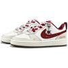 Nike Court Borough Heart Shaped Candy Drops Slip Resistant Abrasion Resistant Low top Skateboard Shoes Women's Red IQ9797-121(Team1283-)