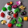 Synthetic resin Vegetables Refrigerator Stickers 3D Magnets Sticker New Refrigerator Stickers