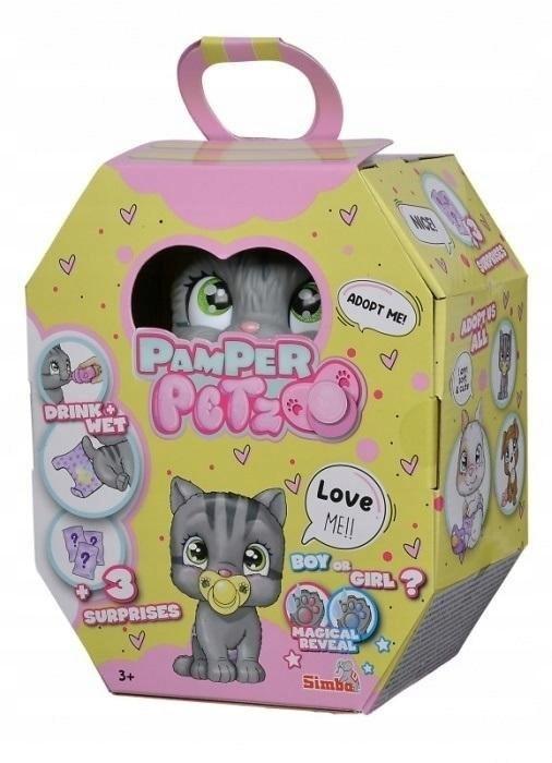 Simba Pamper Petz Figurine - Kitten 1 Pc