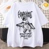 Fashion Summer Goth Female Tee Aesthetic Loose Men and WomenT-shirt Punk Dark Grunge Streetwear Gothic Top T-shirts Harajuku Clothes