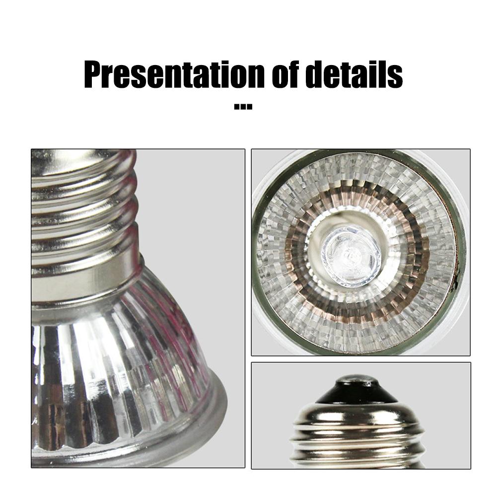 25 Вт 50 Вт 75 Вт UVA+UVB лампа для обогрева домашних животных рептилий тепловая лампочка для обогрева черепах и ящериц лампа полного спектра для амфибий