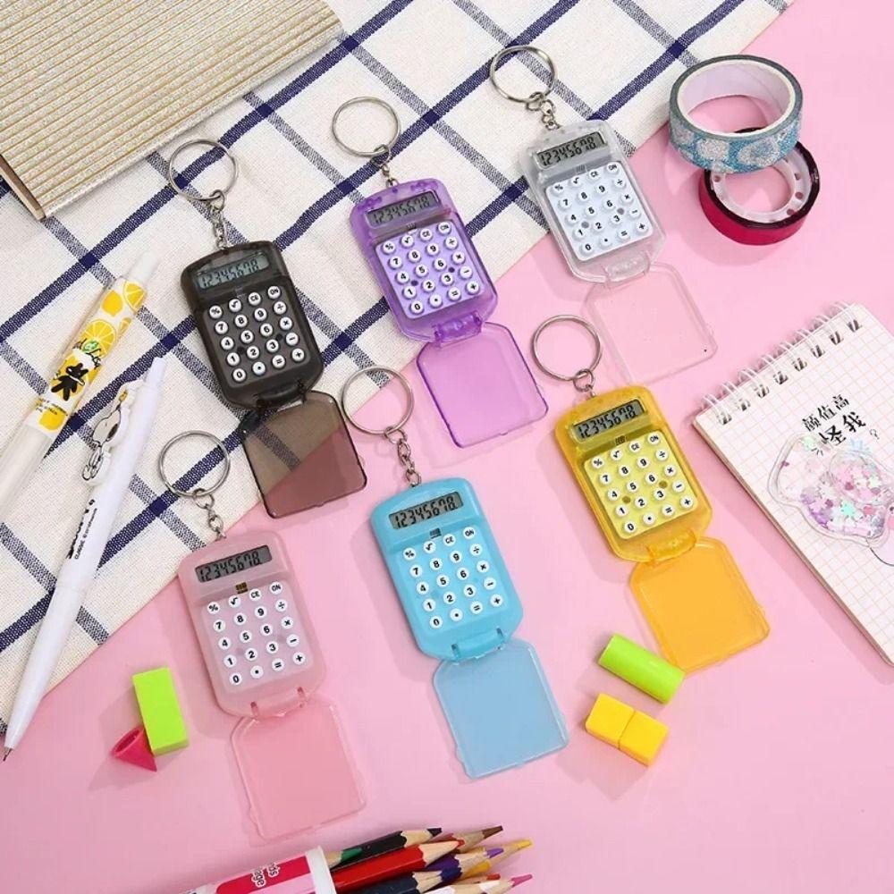 8 Digits Display Key Chain Multifunctional School Supplies New Student Stationery Student