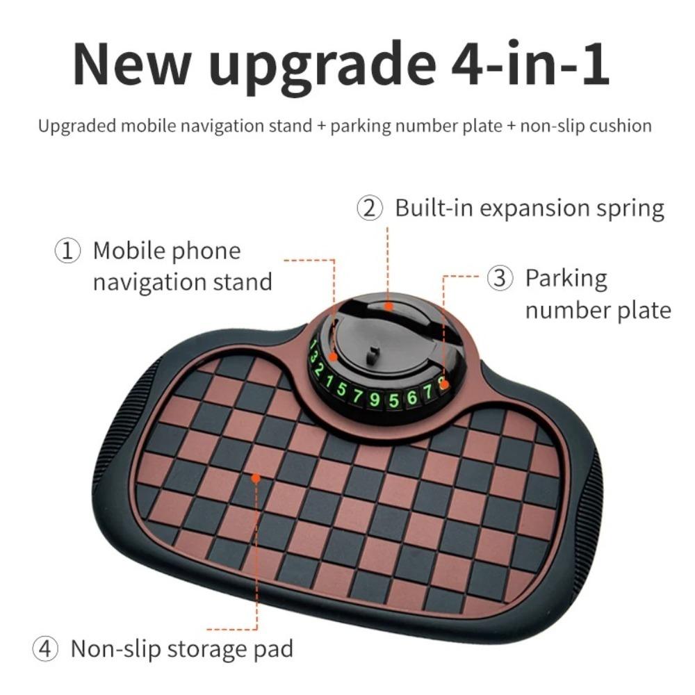 Non Slip Phone Holder Rubber Sunglasses Holder High Quality Car Interior Accessories