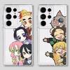 Чехол для телефона для Samsung Galaxy S26 Note 20 Ultra 10 S23 Ultra S25 Edge S21 S20 Plus S24 S22 FE D-Demon S-Slayer