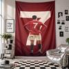 Wall TapestryCristiano Ronaldo Art Hanging Cloth Decorative Background Cover for Room Decoration