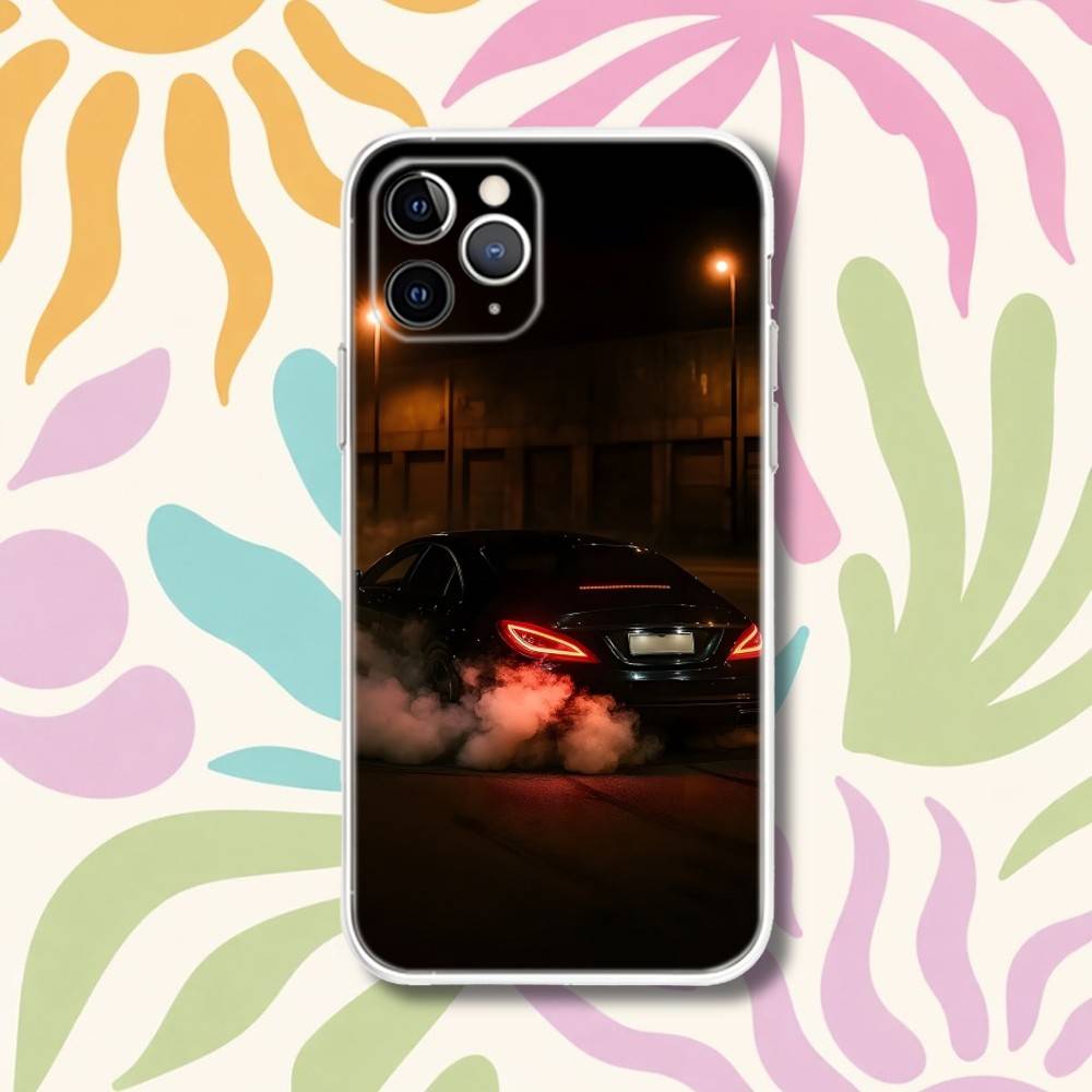 C-Cls 63 AMG Car Phone Case For iPhone 17,16e,16,15,14,13,12,11 Mini Pro Max X,XR,XSMAX 8, Air Plus Transparent Soft