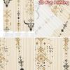 2D flat Photography Backdrop Scene Tapestry Bull Skulls and Geometric Shapes 100% Polyester Party Decorations Use for Indoor