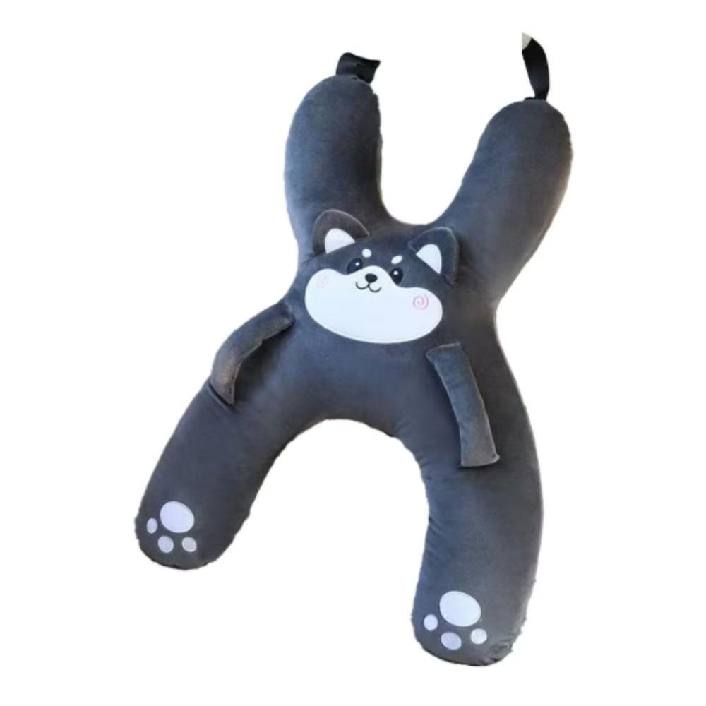 Soft Child Sleeping Pillow Comfortable Car Headrest Cute Lumbar Support Pillow  Kids