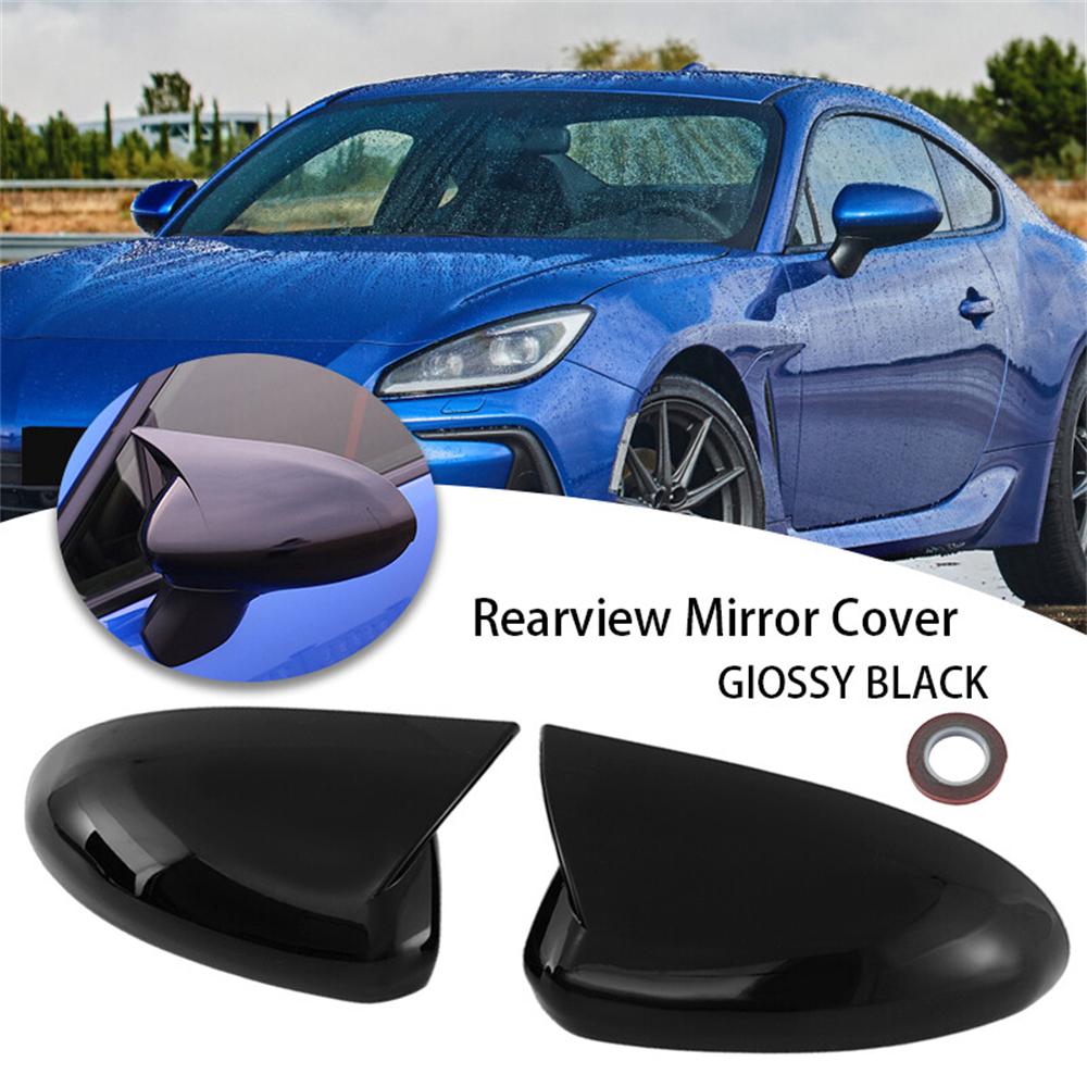 Подходит для 22-25 Subaru BRZ Toyota GR86 Накладка на зеркало заднего вида ABS Глянцевый черный