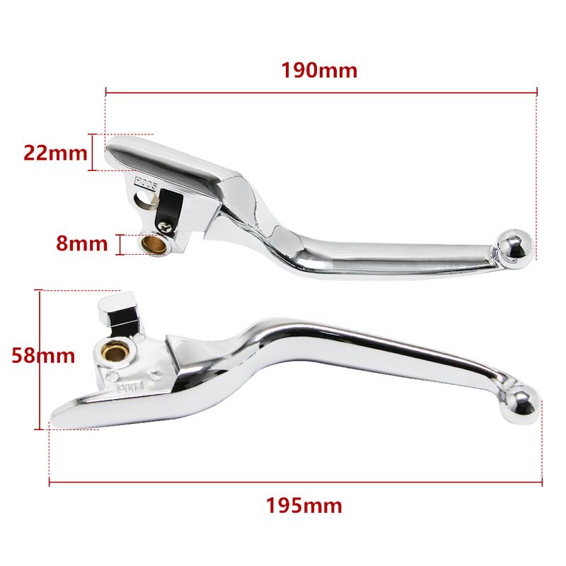 For Harley Softail Break Out Fat Boy Deluxe Heritage Classic FLS Slim Street Bob 2015-2024 Motorcycle Brake Clutch Levers Brake