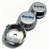 4pcs Racing Sport Letters Logo Badge Car Wheel Center Caps 60MM Clips 56MM Wheels Hub High Cap Rim Hubcaps Cover Car Accessories