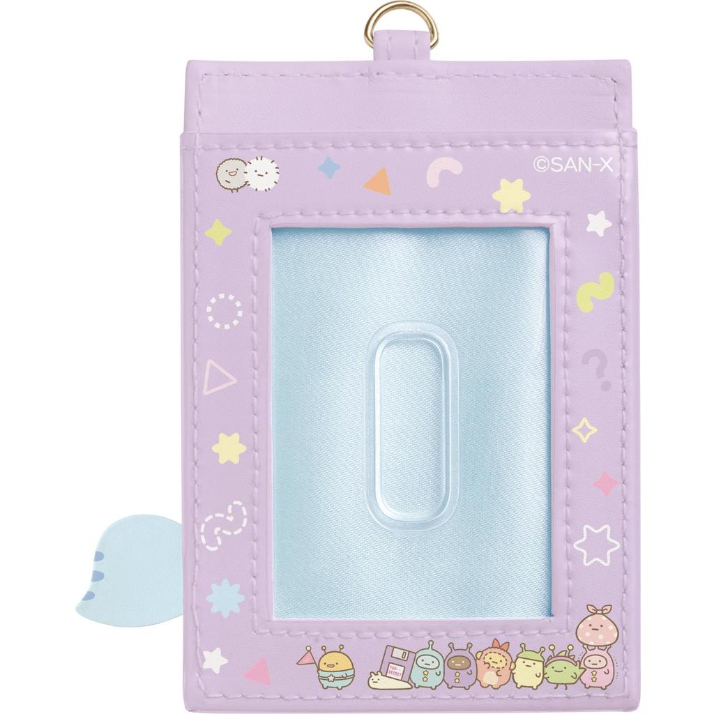 Футляр для пропуска San-X Sumikkogurashi "Mysterious Friends" с катушкой PB69001