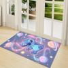 Stitch Space Adventure Carpet Rug Soft Washable Antislip Home Living Room Sofa Mats Personalized Christmas Rug
