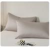 60 Count Long Staple Cotton Solid Color Pillowcase