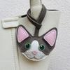 Брелок для ключей ручной работы из натуральной кожи с кошкой I Милый котенок 3D резной брелок для женщин/мужчин I Разные стили, животное, подарок