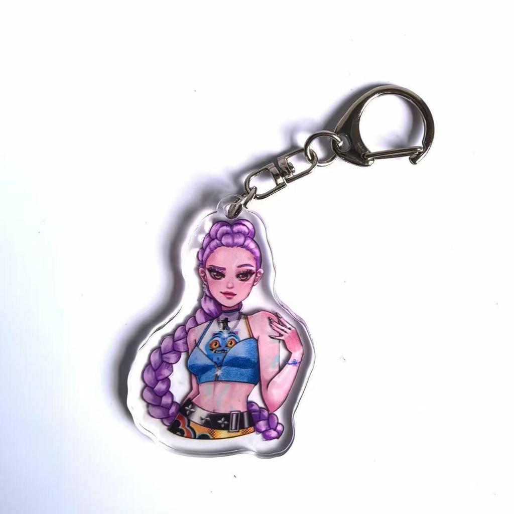 Аниме Девочка-Охотница Группа Акриловый Брелок и Подвеска на Рюкзак