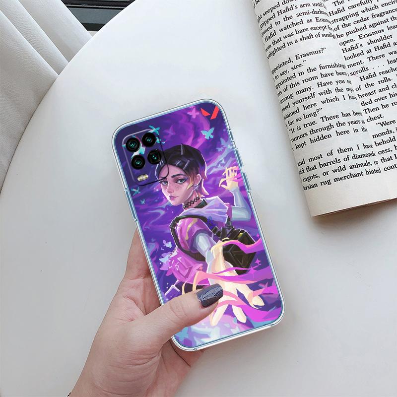 Прозрачный чехол V-VALORANT для Motorola Moto Edge 20 30 40 50 S30 Fusion Ultra Pro Neo Lite + G200 G23