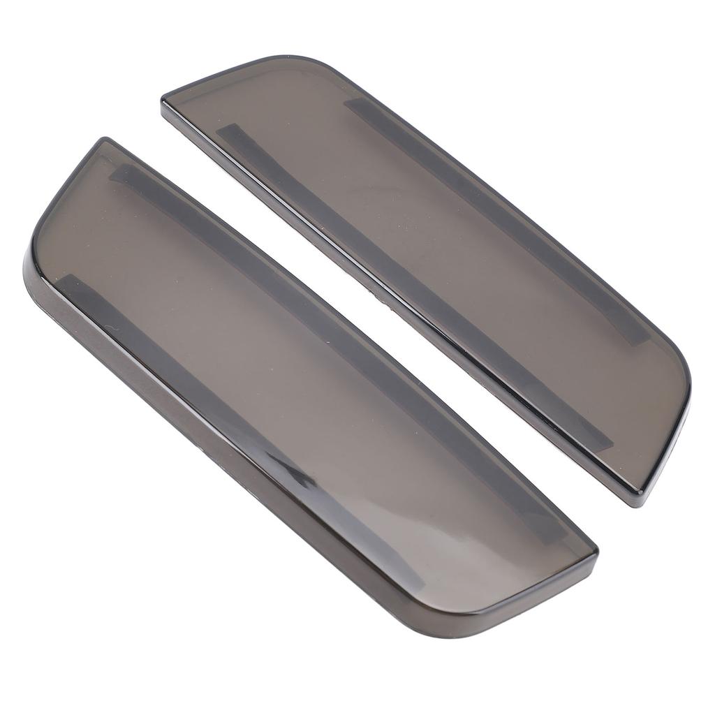 Пара крышек передних указателей поворота, всепогодные ПК, линзы боковых габаритных огней, замена для Bronco 2021–2024 2-дверный