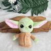 Adorable Yoda Baby Plush Backpack Decoration Soft Stuffed Animal Key Ring For Children Non-cartoon Design
