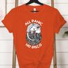 All Panic No Disco Opossum Tshirts Women Funny Screaming Street Trash Cat Graphic Tee Funny Possum Retro Animal Lover Tshirt