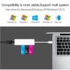 3 USB-порта-концентратора Rj-45 Сетевая карта Lan USB-кабель адаптера Ethernet