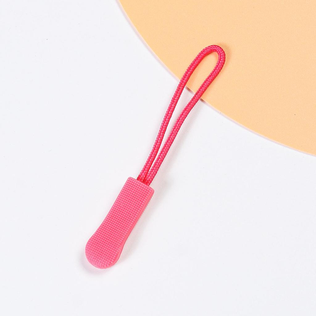 Colored TPU Caterpillar Zipper Pull Cord Accessory