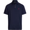 Polo Ralph Lauren Solid Color Logo Embroidered Short Sleeve Polo Shirt Men Tops Navy-Blue 710864868-001