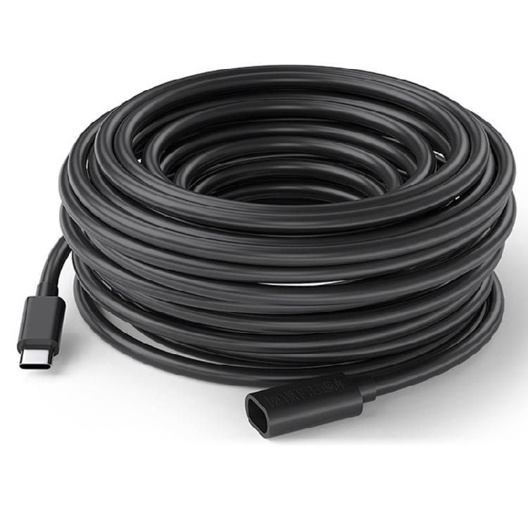 Удлинительный кабель питания USB C для зарядки Type C в системах видеонаблюдения, обеспечивающий надежное подключение, шнур питания