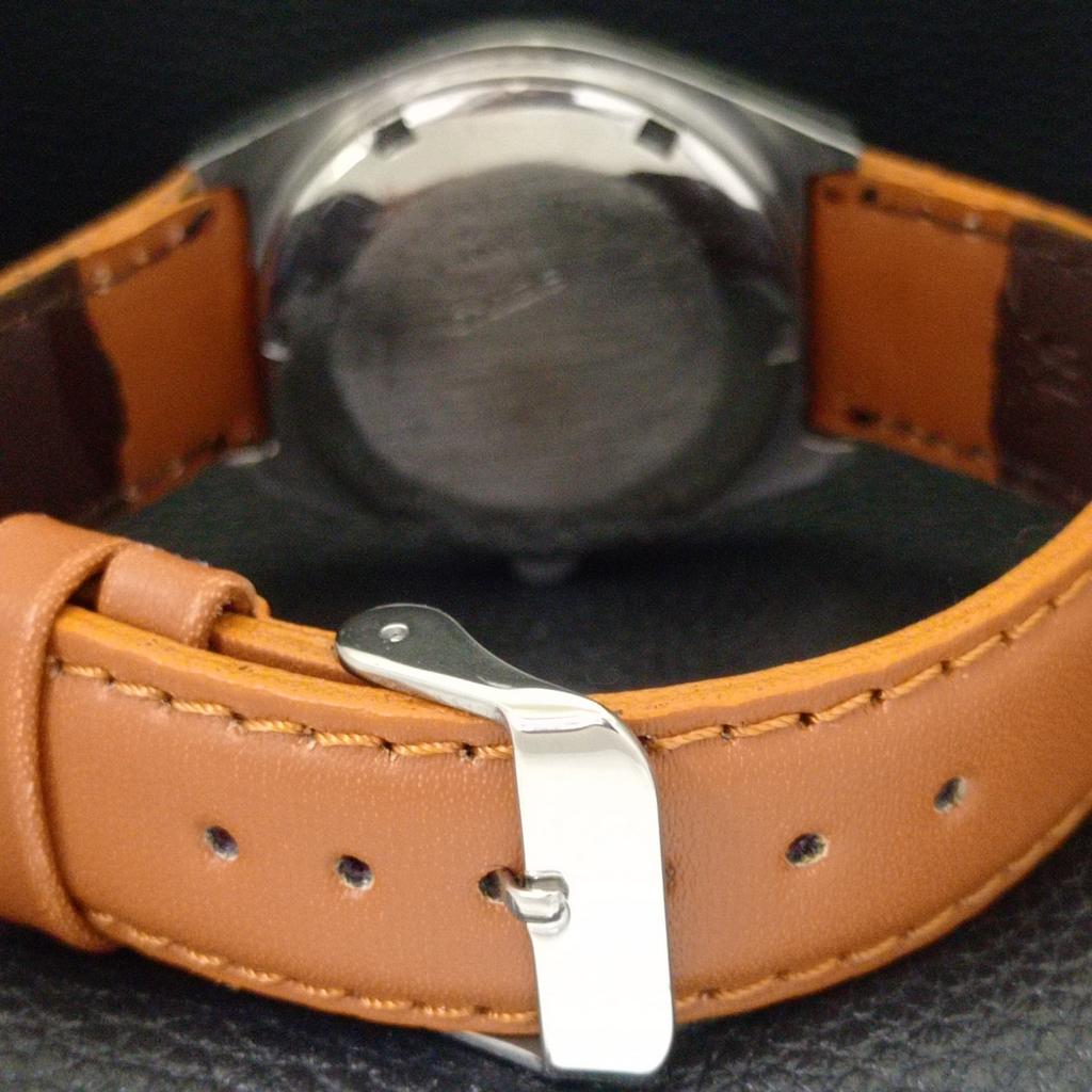 АВТОМАТИЧЕСКИЕ ВИНТАЖНЫЕ ЧАСЫ SEIKO 5 ЯПОНИЯ 6319A МУЖСКИЕ С ЦИФЕРБЛАТОМ ОРАНЖЕВОГО ЦВЕТА a702735-1
