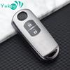 For Mazda 2 3 6 Demio Atenza Axela CX-5 CX5 CX-3 CX7 CX-9 3 4 CX30 2016 2017 2018 2019 Car Key Case 2 Buttons TPU Key Cover