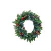 Christmas Wreath Door Hanging Wall Hanging Decoration Christmas Rattan PVC Indoor Pendant Wreath