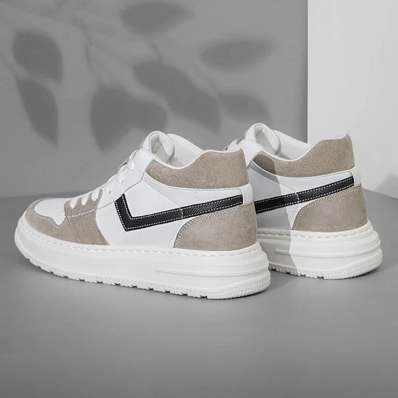 Кроссовки мужские, увеличивающие рост, стелька 6 см, белые, черные, более высокие, для мужчин, для отдыха, мода, большие размеры 36-44Lift