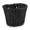 Hand Woven Bicycle Basket Large Capacity Strong Load Bearing Easy Installation Handlebar Bike Front Basket Replacement