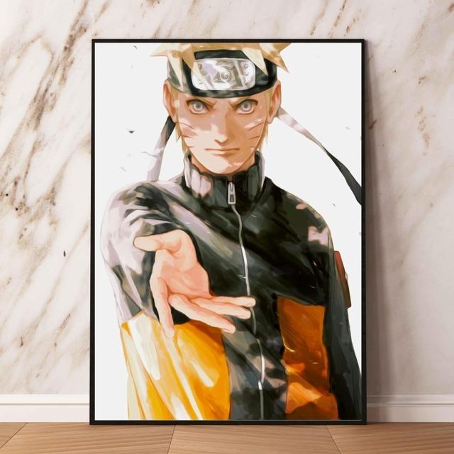 Canvas Poster Naruto Uzumaki Naruto Wall Sticker Gift Art Picture Living Room Hanging Friend Gift