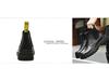 Men's Plus Size Chelsea Martin Boots: High-Top Leather Short Boots with Velvet Lining for Outdoor Wear.