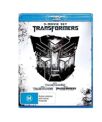 BLU-RAY ФИЛЬМ ТРАНСФОРМЕРЫ ТРИЛОГИЯ BLU RAY Набор 3 ФИЛЬМА Трансформеры 1 +2 + 3