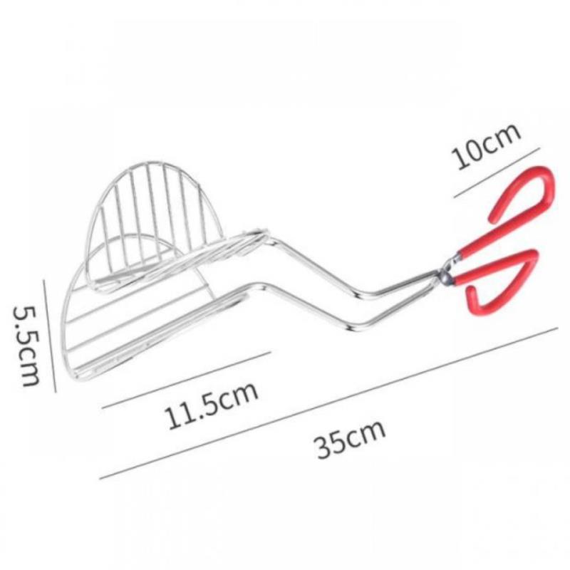 Пресс для изготовления ракушек для тако, щипцы для фритюрницы с покрытием из стали, кухонные инструменты