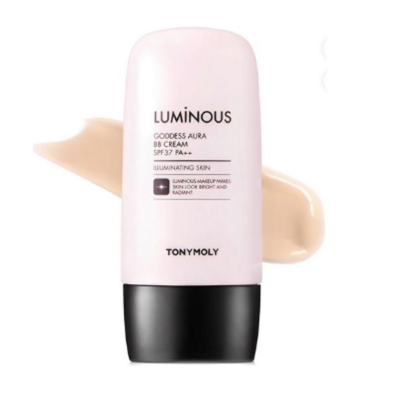 Tonymoly Светящаяся BB-крем-основа под макияж 'Аура Богини' SPF37 PA++ 45 г Сияющее покрытие