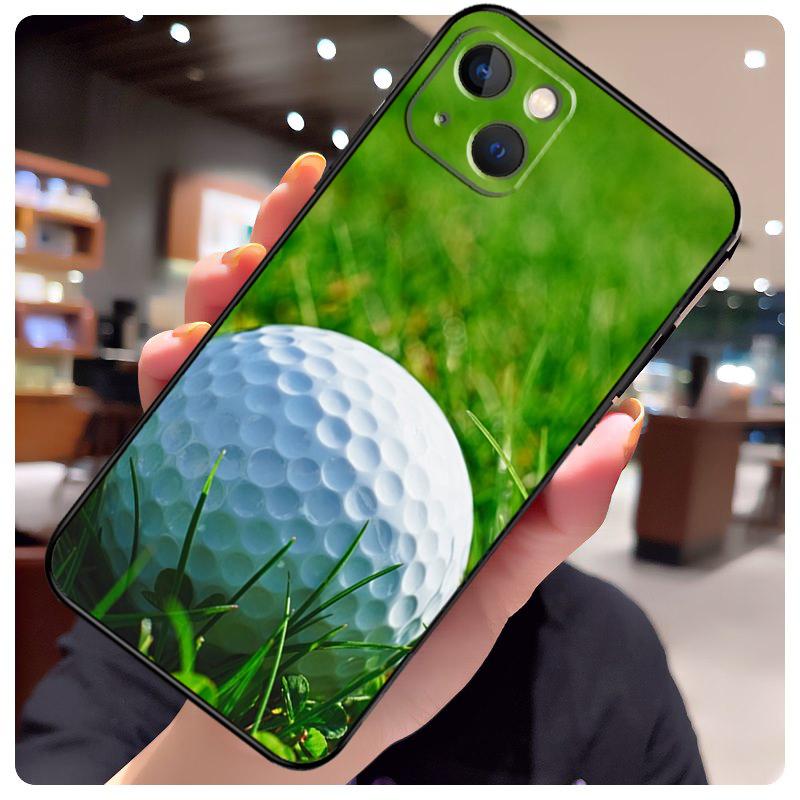 Чехол для мяча для гольфа для iPhone 14 Pro Max 16 15 11 12 13 17 Pro Max mini 15 16 Plus 16e 17 Air Чехол для телефона