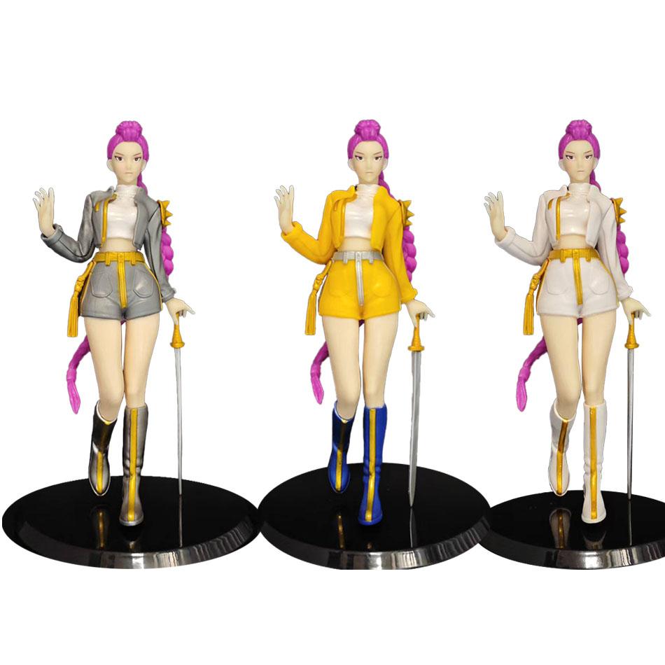 In Stock Kpop Demon Hunters Rumi Collectible Figure Model Desktop Decoration Trendy Model Desktop Ornament Cute Christmas Toys