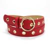 Belt Women'S Decorative Jeans With Round Buckle Hollow Gas Eye Women'S Belt