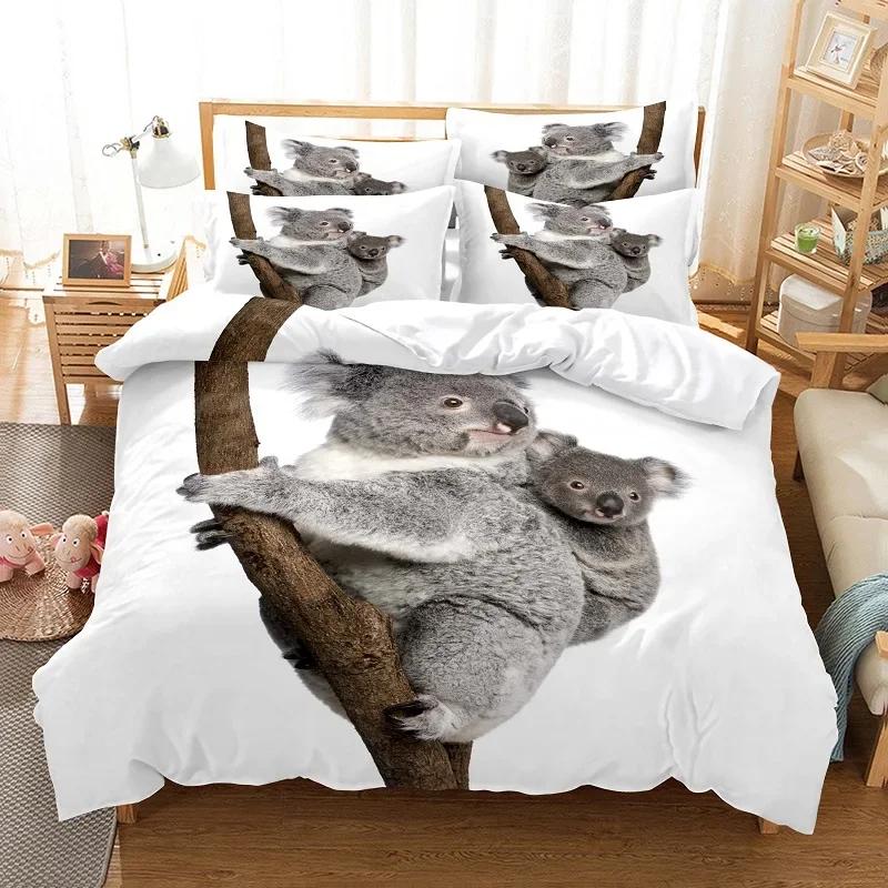 Spider And Animals Bedding Set Microfiber 3D Print Duvet Cover Queen King Size Fashion Design Comforter Cover With Pillowcases